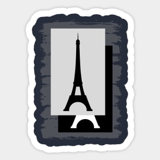 Eiffel Tower, Champ De Mars, Paris Sticker